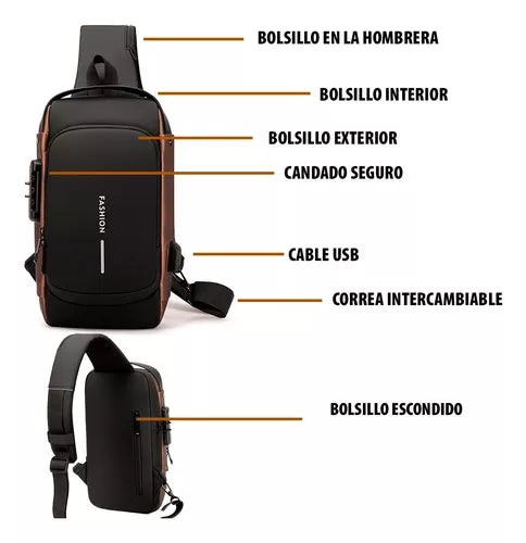 MOCHILA ANTI ROBO